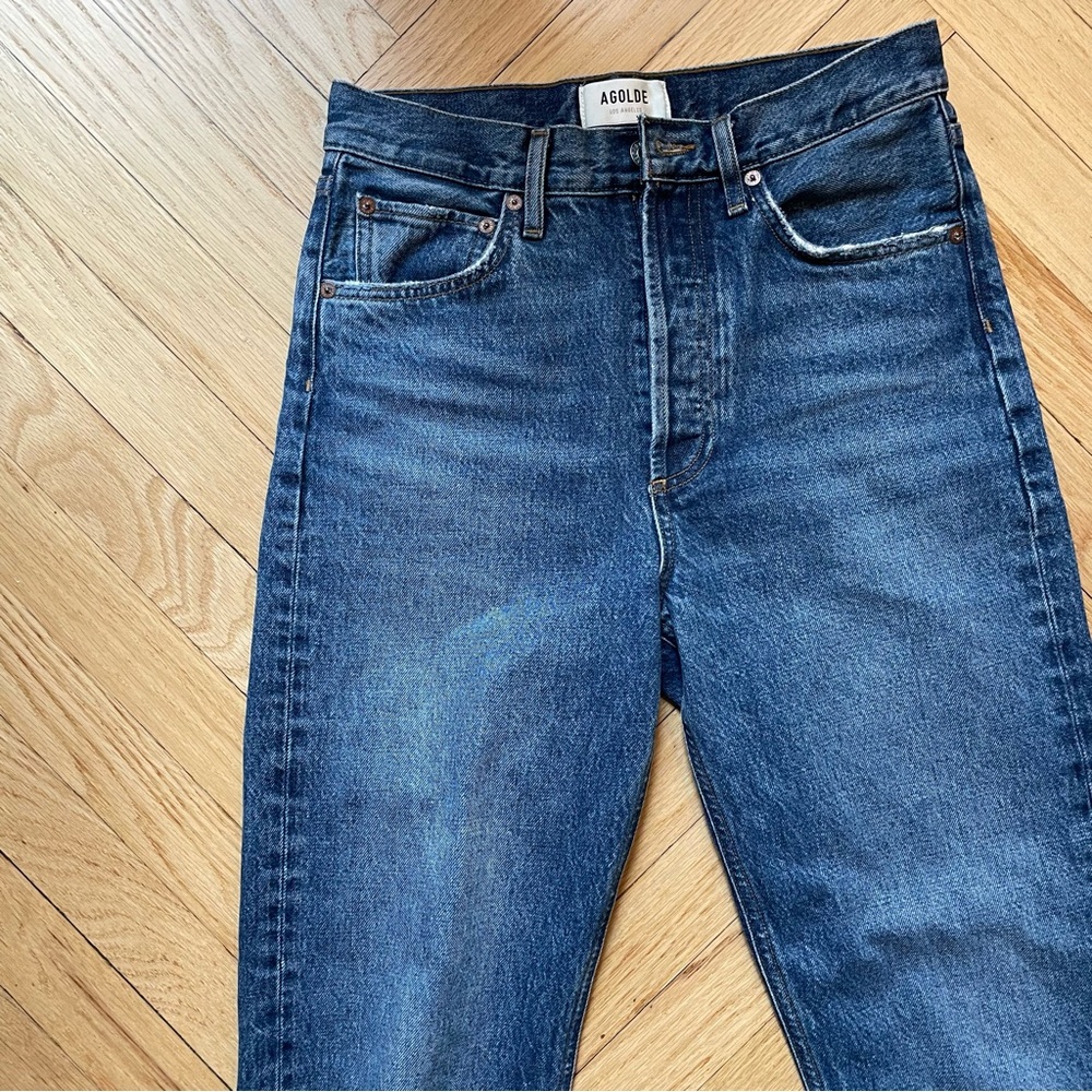 Agolde 90’s Loose Jeans in Essence Size 25 - Picture 6 of 14
